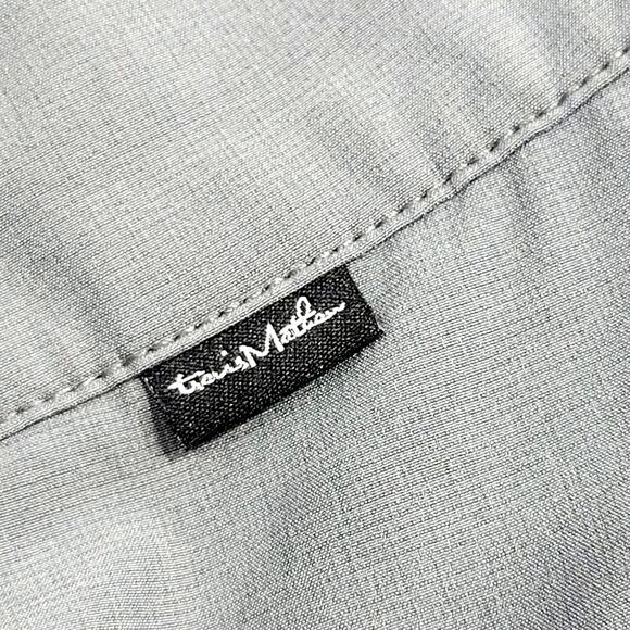 Travis Mathew Golf Shorts Mens Size 40 Flat Front Hefner Heather Charcoal Gray - Picture 5 of 9